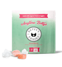 Betty's Eddies | Strawberry Taffies 10pk | 100mg