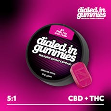 Rocket Berry | 5:1 CBD:THC | 10 x 10mg