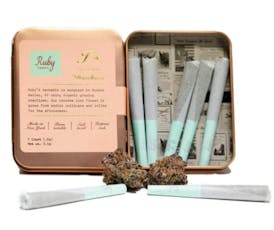 Ruby Farms | Granddaddy Purple | .5g Pre-Roll | 7ct