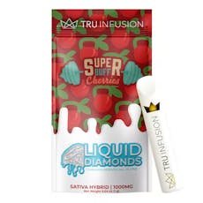 Tru Infusion Liquid Diamond Disposable 1g: Super Buff Cherry
