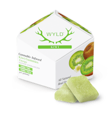 Wyld | Kiwi 1:1 THCv + Sativa Enhanced Gummies | 10ct | 100mg