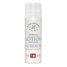 High Desert Pure | Lotion | Clinical Strength Ginger Lime