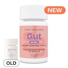 Curio - Gut 44:18:1 Pulse Delivery Tablets (30ct)