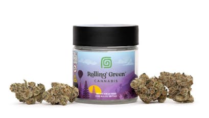 Rolling Green Cannabis BananaConda Flower Jar 3.5g