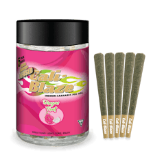 0.7G 5pk Infused PreRoll Cali-Blaze Passion Fruit