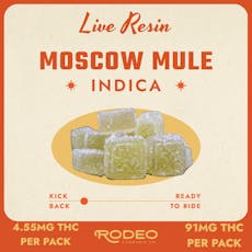 Rodeo Live Resin Moscow Mule (I) Gummies C0070000357