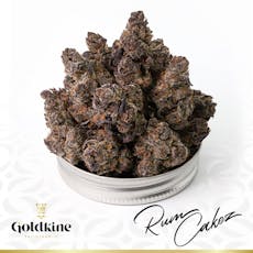 GOLDKINE | RUM CAKES SMALLS | INDICA | DELI-STYLE FLOWER | REC