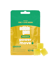 Power Move Pineapple Live Resin Gummies