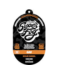 Super Fog LOUD Jefe XL Disposable 2g - Sour Diesel