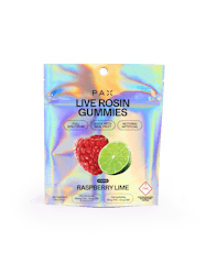 PAX | Live Rosin Gummies | Raspberry Lime | H