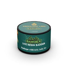 1g Garlic Grove x Secret Kush Mints GDL Live Resin Badder