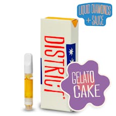 District Cannabis: Gelato Cake | Cartridge | 0.5g