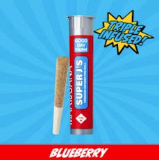 GDF: Infused Pre-Roll | Blueberry x Cookies | Super J's | 1g