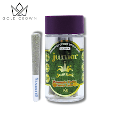 Gold Crown Junior Jesters Pineapple Upside Down Cake Live Resin Infused 5-Pack | 5 x 0.7g