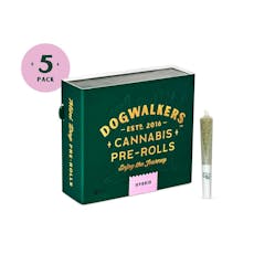 5 Pack-IX | Dogwalkers | Runtz S1 | 0.35g - Hybrid - 21.6% THC
