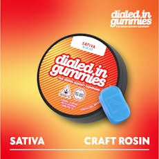 Blue Ice Classic Sativa (Rosin) (20pk) | Gummies | Dialed In | 100mg