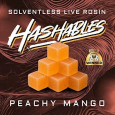 Hashables | Peachy Mango | Live Hash Rosin Gummies | 20pk