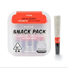 Boutiq - Baja Berry (Hybrid) 5pk Infused Prerolls 2.5g