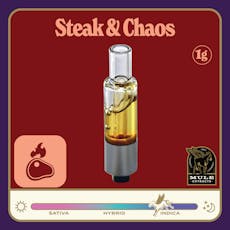 Mule Skunk Kush Glass Live Resin Cartridge-1g