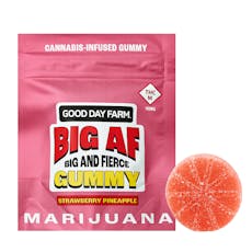 GDF: Big AF Gummies | Strawberry Pineapple | 100mg | 1pk