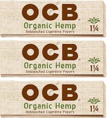 OCB | Unbleached Organic Hemp Papers (50pk) | Single Wide