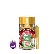 Baby Jeeter - Apple Fritter (Hybrid) Rosin Enhanced 5pk Preroll 2.5g