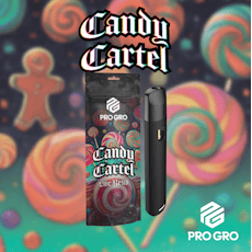 PRO GRO | LIVE RESIN | CANDY CARTEL | HYBRID | DISPOSABLE VAPE | 1G | REC