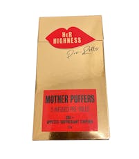 Her Highness | Mother Puffers | Pink Runtz | CBG | Hybrid | Infused Pre-Roll | 5 Pack | 2.5g