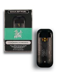 To The Moon | Maui Jet Fuel Live Resin + Diamonds | All In One Vape | 1g