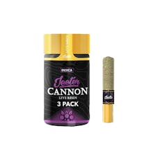 Jeeter Live Resin Cannons: 3pk Moonbow 1.5g