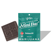 Gron - 100mg MINI Chocolate Bar (1pk) - HYBRID Dark Chocolate