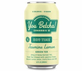 You Betcha! Day Time Beverage Jasmine Lemon Green Tea 10mg THC / 5mg CBG