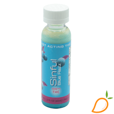 100mg Blue Razz Shooter Sinful Beverages