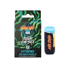 JUNGLE JUICE | SOUR DIESEL | HYBRID | DISPOSABLE VAPE | 2G | REC