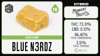 WLE Blue N3rdz Honeycomb 1g