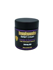 BudSuds - Lavender & Peppermint - CBD Relief Cream - 500mg