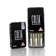 Culta: Amnesia OG | 5 x 0.5g Pre-Rolls | 2.5g