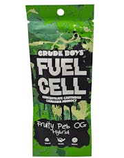 Crude Boys Distillate Vape Cart (1000mg) Fruity Peb OG