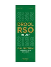 Drool 1g RSO Syringe - RELIEF (thc/cbd/cbc)