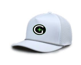 Greenlight G Hat | White Hat with Gray Rope