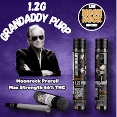 The Growfather | Granddaddy Purp Berry | Moonrock Infused | Preroll 1.2g