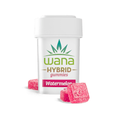 Wana: Gummies | Watermelon | Hybrid | 100mg | 10pk