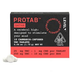 Level - Sativa Protab Tablets 250mg
