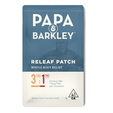 Papa & Barkley - Releaf Patch 3:1 CBD:THC