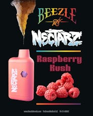Beezle Nectarz Raspberry Kush Disposable Pen 1g