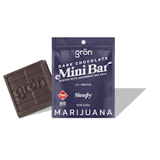 Gron: Mini-Chocolate | Dark Chocolate 1:1 | 100mg CBN : 100mg THC | 1pk
