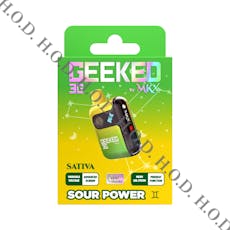 Geeked x MKX Sour Power Disposable 3g
