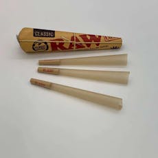 Raw Classic Organic Hemp Cones King Size (3 PACK)