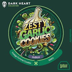 Grassroots | Diamond Infused Flower | Zesty Garlic Cookies | 3.5g