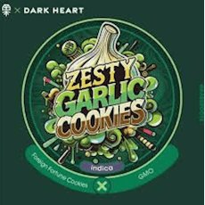 Grassroots Dark Heart | Zesty Garlic Cookies (I) - 7g (Smalls)